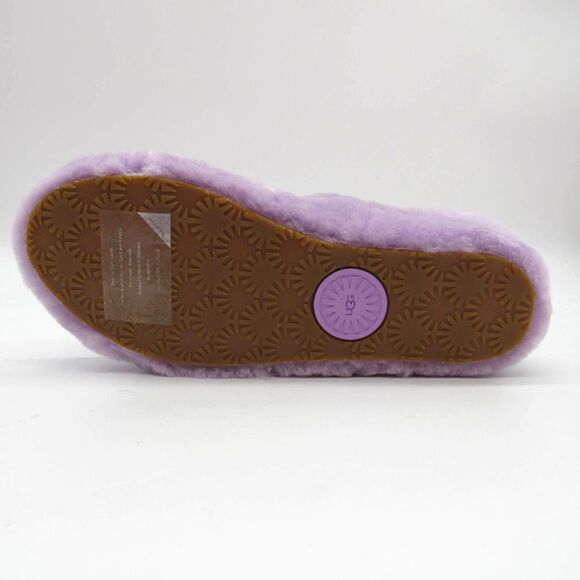 UGG WOMEN'S OH YEAH SLIDE SLIPPER IN LILAC BLOOM - Picture 7 of 9